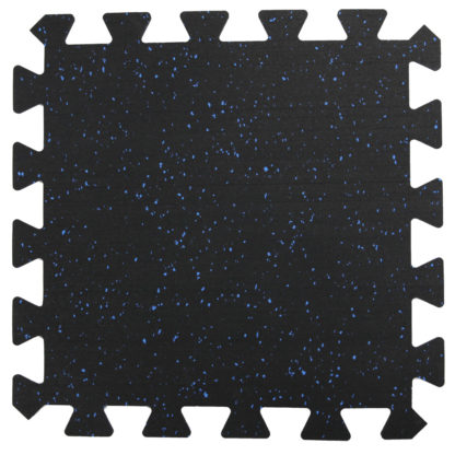 Multi-Purpose Interlocking Rubber Mats 20″x20″x1/4″ Black (6packs with 10  EDGE) – RevTime
